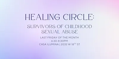 Healing Circle: Survivors of Childhood Sexual Abuse