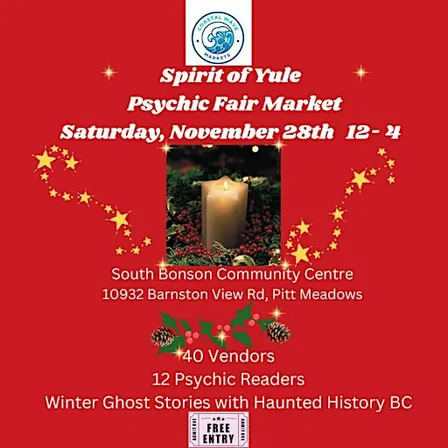 Coastal Wave Markets presents: Sprit of Yule Market with Psychic Fair