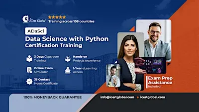 Learn Data Science with Python – 4-Day Weekend Bootcamp in Overland Park,KS