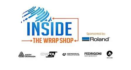 Inside the Wrap Shop (Boat Wrap)