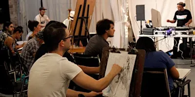 Alright DrawNite: Figure Drawing at historic El Progreso Hall