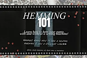 WEST VALLEY | HEMMING 101