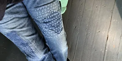 Sashiko Style Visible Mending Workshop