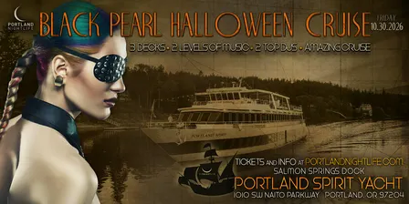 Portland VIP Halloween Party Cruise | Black Pearl Yacht Party