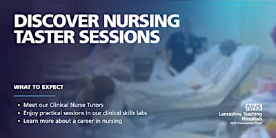 Nursing Taster Session – Explore a Career in Nursing (2 day experience)