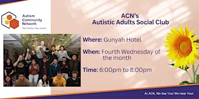 ACN's Autistic Adults Social Club - Belmont