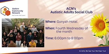 ACN's Autistic Adults Social Club - Belmont