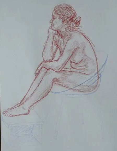 Life Drawing in Atlantic City