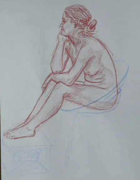 Life Drawing in Atlantic City