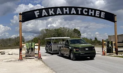 INTERPRETIVE TRAM TOUR in the FAKAHATCHEE PRESERVE