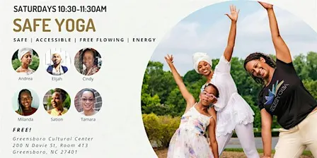 FREE-in-person SAFE Yoga in Greensboro