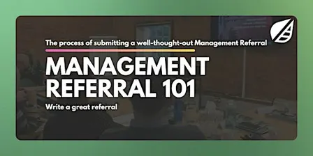 Management Referral 101