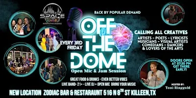 Off The Dome Open Mic & Jam Session