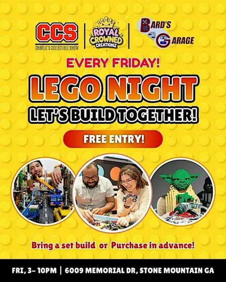 Lego Night! Let’s build together!