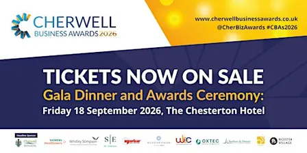 Cherwell Business Awards 2026 Gala Dinner and Award Ceremony