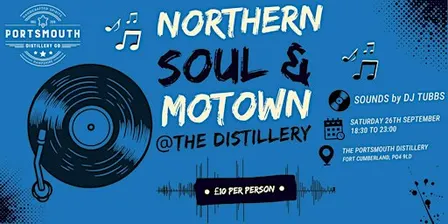Northern Soul & Motown night @ The Portsmouth Distillery