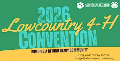 2026 Lowcountry 4-H Convention Booth Registration