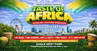 TASTE OF AFRICA MUSIC AND FOOD FESTIVAL