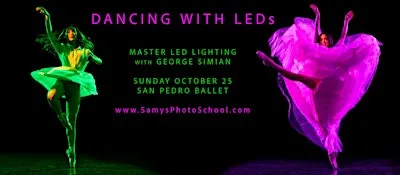 Dancing With LED'S -  Lighting Workshop Sponsored by Nanlux Americas - Los Angeles