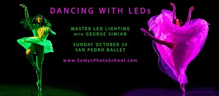 Dancing With LED'S -  Lighting Workshop Sponsored by Nanlux Americas - Los Angeles