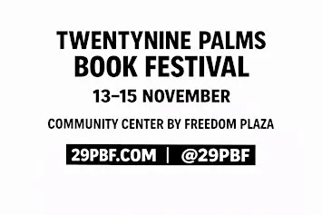 Twentynine Palms Book Festival