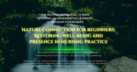 Nature Connection Workshop for Nurses