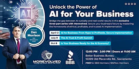 AI for Your Business: A Morevolved & BBB 3-Part Series