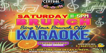 Sing Your Brunch Off Karaoke Brunch | Central Shore
