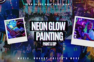 Neon Painting: Northern Lights