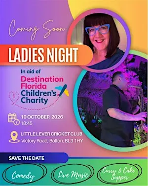 Ladies Night in aid of Destination Florida Children's Charity