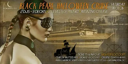 VIP DC Halloween Party | Black Pearl Cruise