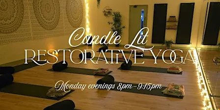 Candle Lit Restorative Yoga