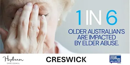 Elder Abuse Information Session + Morning Tea (Creswick)
