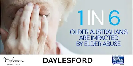 Elder Abuse Information Session + Afternoon Tea (Daylesford)