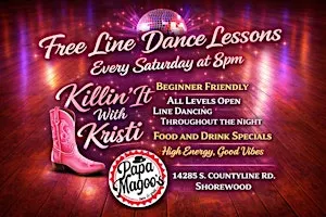 Killin’ It With Kristi Line Dance Lessons at Papa Magoos