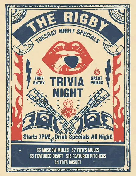 RSVP for Tuesday Trivia