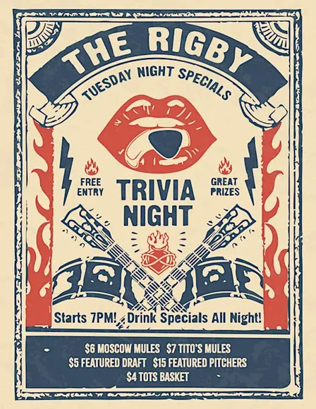 RSVP for Tuesday Trivia