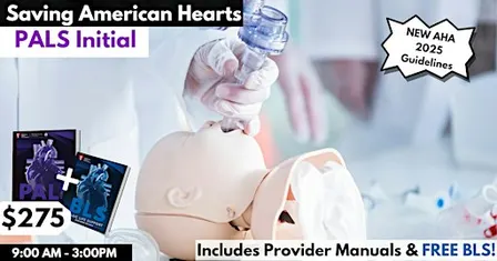 American Heart Association PALS Initial Certification