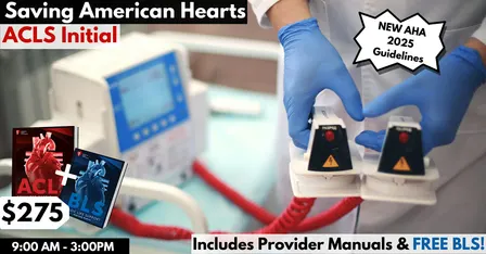 American Heart Association ACLS Initial Certification