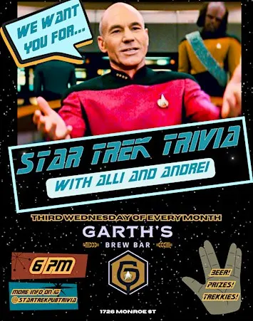 Star Trek Pub Trivia with Alli and Andrei