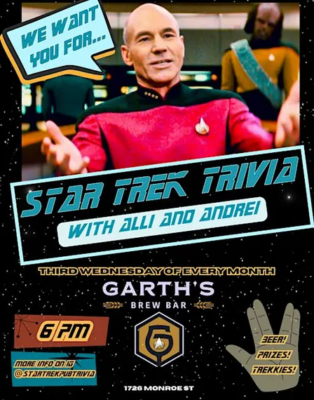 Star Trek Pub Trivia with Alli and Andrei