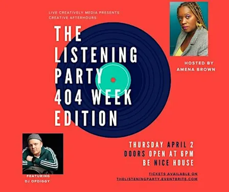 Creative AfterHours: The Listening Party