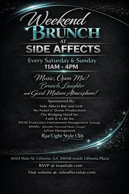 Weekend Brunch at Side Affects
