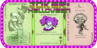 Joker Boston Halloween Party Cruise
