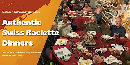 Authentic Swiss Raclette Dinner