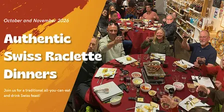Authentic Swiss Raclette Dinner