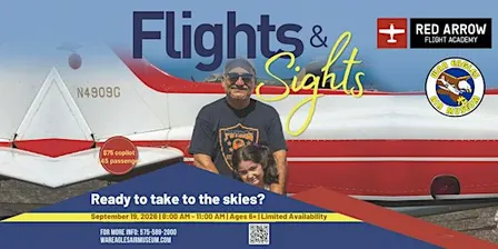Flights & Sights September 19, 2026