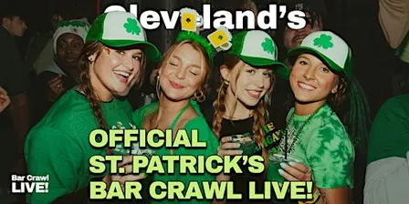 2027 Official Cleveland St Patricks Day Bar Crawl LIVE x Festival