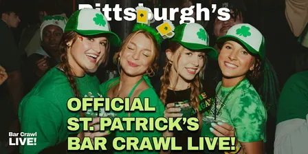 2027 Official Pittsburgh St Patricks Day Bar Crawl By Bar Crawl LIVE!