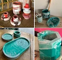 The Jesmonite Funky Mix & Match Workshop in Tibthorpe, Driffield